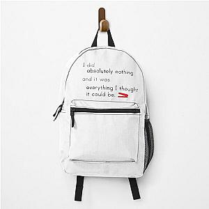 Office Space Quote Backpack