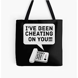 I've been cheating on you! Office Space  All Over Print Tote Bag