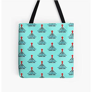 This face is what "A Case of the Monday's" looks like. Office Space  All Over Print Tote Bag