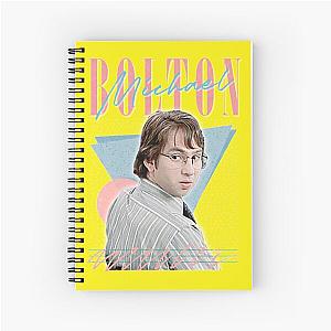 Office Space Michael Bolton - Office Space Aesthetic 90s Design  Spiral Notebook