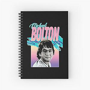 Office Space T-ShirtMichael Bolton - Office Space Aesthetic 90s Design T-Shirt-by DankFutura- Spiral Notebook