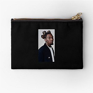 Offset From The Block To The Bank Offset Zipper Pouches