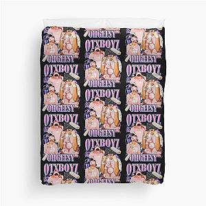 ohgeesy yes lavender sheroline art bone Duvet Cover