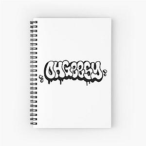 ohgeesy merch ohgeesy logo Spiral Notebook