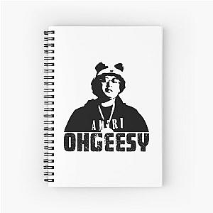 OhGeesy rapper designs Spiral Notebook