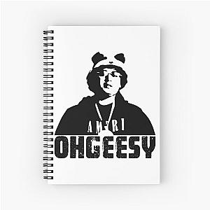 OhGeesy rapper designs Spiral Notebook