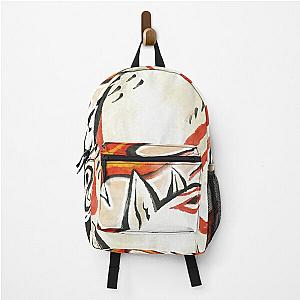 Okami Amaterasu Wolf Spirit Japanese Sun God Backpack