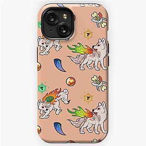 Okami pattern iPhone Tough Case