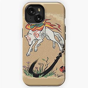 Okami wolf iPhone Tough Case