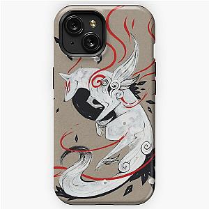 Okami Amaterasu RIBBONS iPhone Tough Case