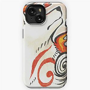 Okami Wolf God Spirit Japanese Aesthetic iPhone Tough Case