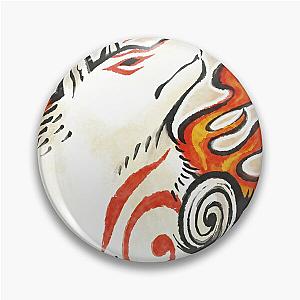 Okami Wolf God Spirit Japanese Aesthetic Pin