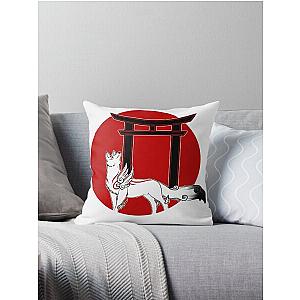 Okami Pop Throw Pillow