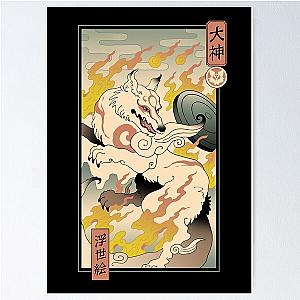 Okami Ukiyo-e Poster