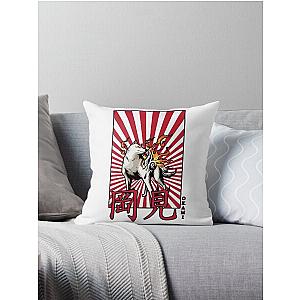 Okami Sunburst Throw Pillow