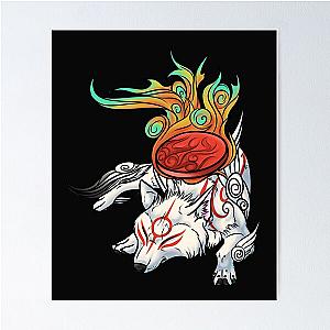 Okami  Amaterasu Rests Poster