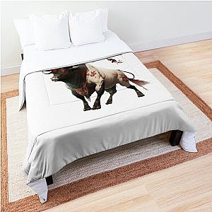 el toro okami style Comforter