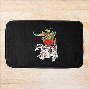 Okami  Amaterasu Rests Bath Mat