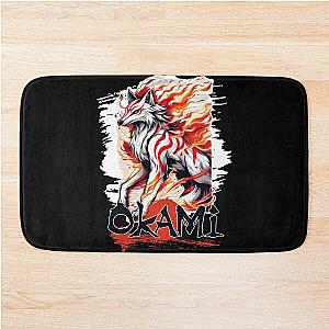 Okami wolf-For ps2 games lovers Bath Mat