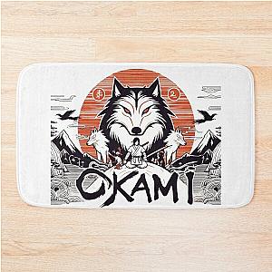 Title Okami-For lovers of Japanese culture Bath Mat