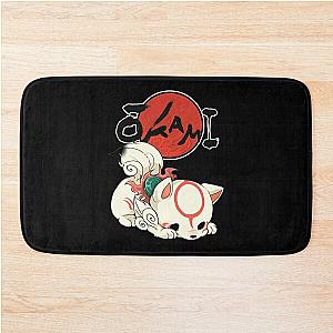 Okami Amaterasu Chibi Zipped Hoodie Bath Mat