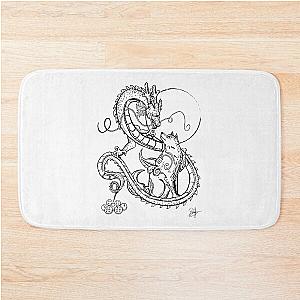 Shenron and Okami  Bath Mat