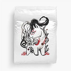 CHIBIMATERASU OKAMI I Duvet Cover