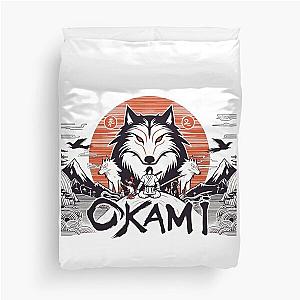 Title Okami-For lovers of Japanese culture Duvet Cover