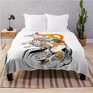 Okami Amaterasu Throw Blanket