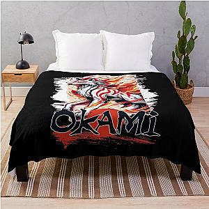 Okami wolf-For ps2 games lovers Throw Blanket