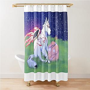 Okami 15th Anniversary! Shower Curtain