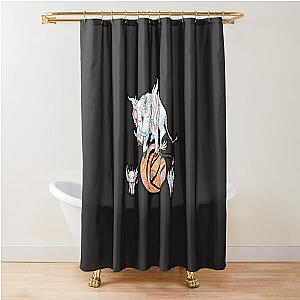 Bakugami - Okami Sticker Shower Curtain