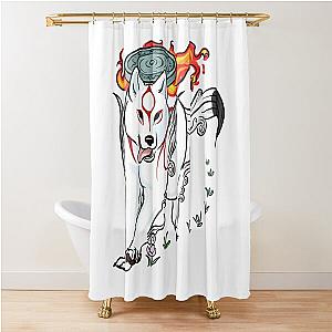 Okami T-ShirtAmaterasu  Shower Curtain