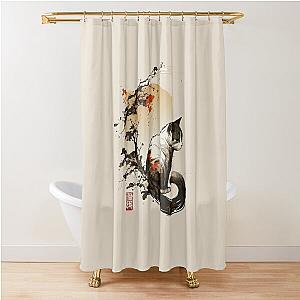 Mitten okami style Shower Curtain