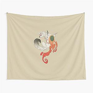 Okami Flames Tapestry