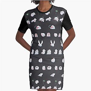 Okami Mini Brush Gods Long Graphic T-Shirt Dress