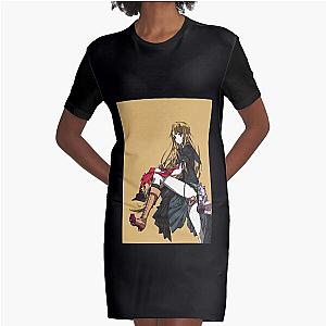 Okami San Pop Art 	 	 Graphic T-Shirt Dress