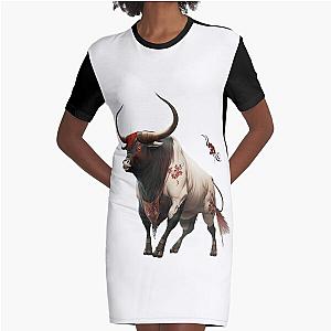 el toro okami style Graphic T-Shirt Dress