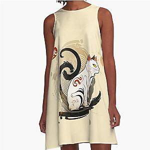 kitten okami style A-Line Dress