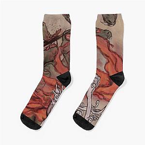 Okami Amaterasu Vs Set Elder God Socks