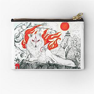 Amaterasu Okami Zipper Pouch