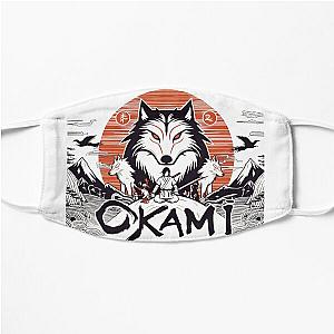 Title Okami-For lovers of Japanese culture Flat Mask