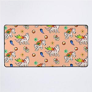 Okami pattern Desk Mat