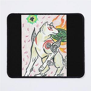 Okami Cherry Blossoms Mouse Pad