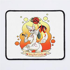 Hot Okami Ink Mouse Pad