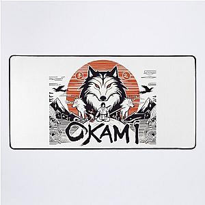 Title Okami-For lovers of Japanese culture Desk Mat