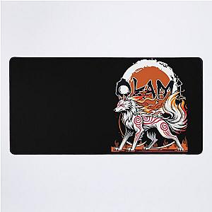 Okami wolf-For japanese games lovers Desk Mat