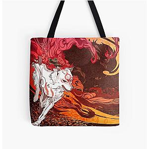 okami  All Over Print Tote Bag