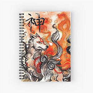 Okami Amaterasu Spiral Notebook