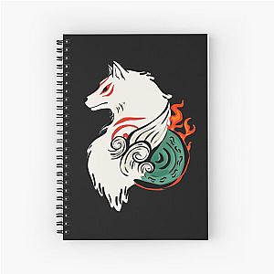 Okami Amaterasu  1012 Spiral Notebook